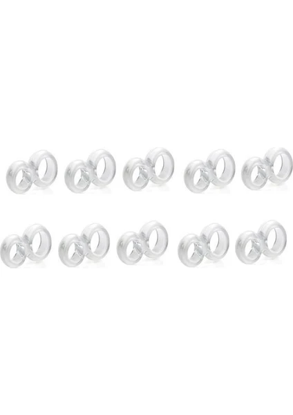 10 lu Silikon Kapı Ve Pencere Kolu Tamponu