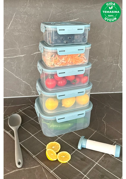 Ürün Saklama Kabı Seti 6 Parça